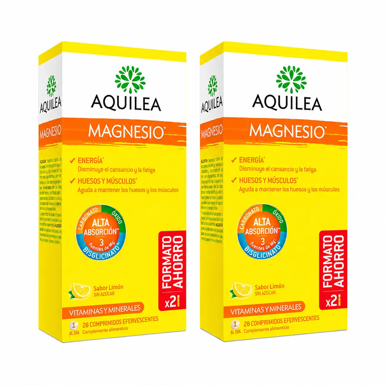 Aquilea Magnesium, 28 effervescent tablets, pack of 2