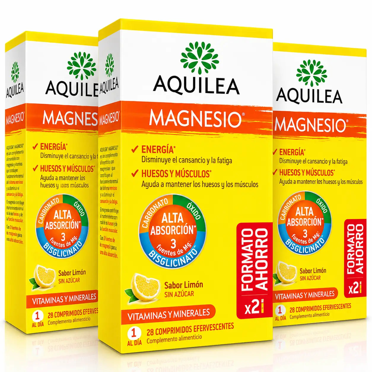 Aquilea Magnesium, 28 effervescent tablets, pack of 3