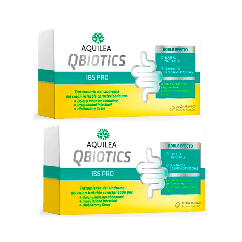 Aquilea Qbiotics IBS PRO, Pack 2 x 30 Tablets