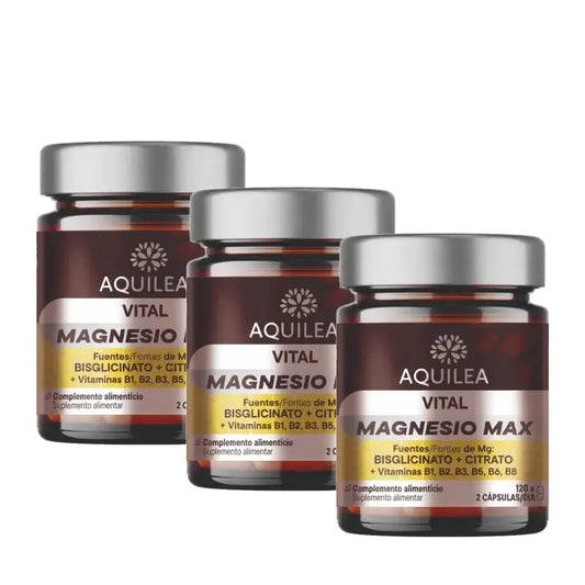 Aquilea Vital Magnesium Plus, 120 capsules, pack of 3
