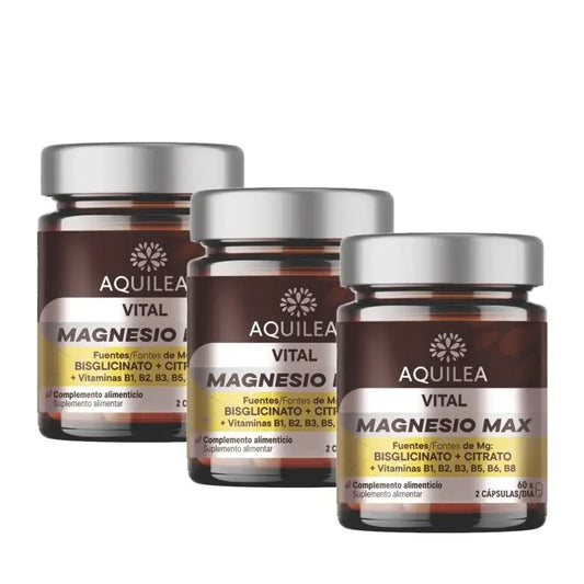 Aquilea Vital Magnesium Plus, 60 capsules, pack of 3