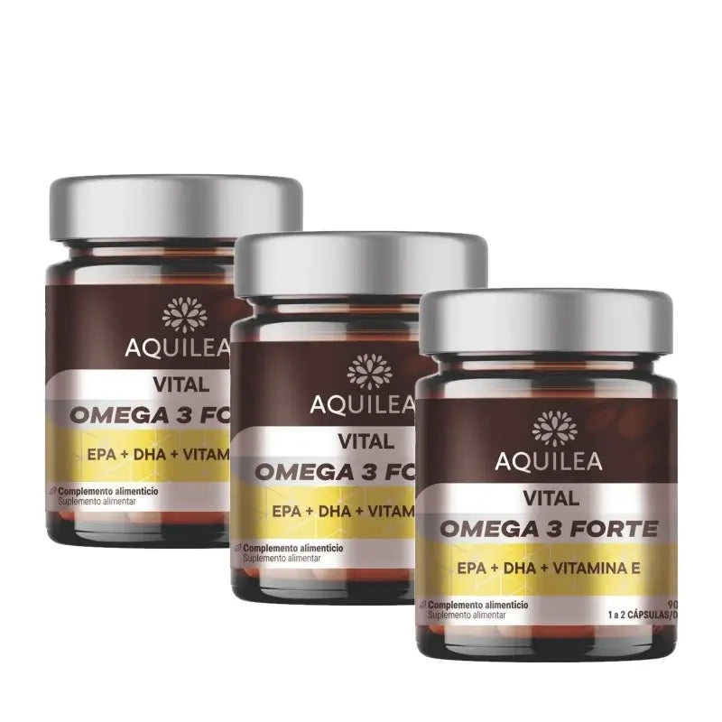 Aquilea Vital Omega 3, 90 capsules, pack of 3