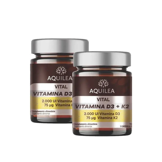 Aquilea Vital Vit D3+K2, 90 capsules, pack of 2