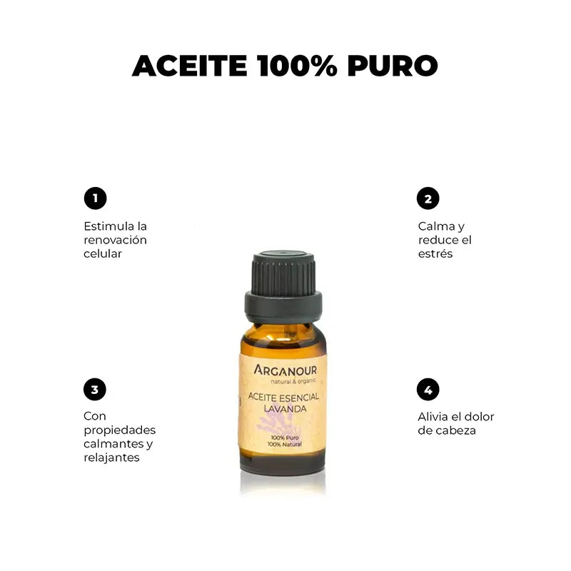 Arganour Essential Oil Lavender Essential Oil, 15 Ml