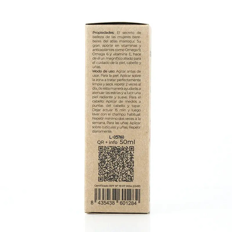 Arganour Vegetable Oil Argan Oil, 50 Ml