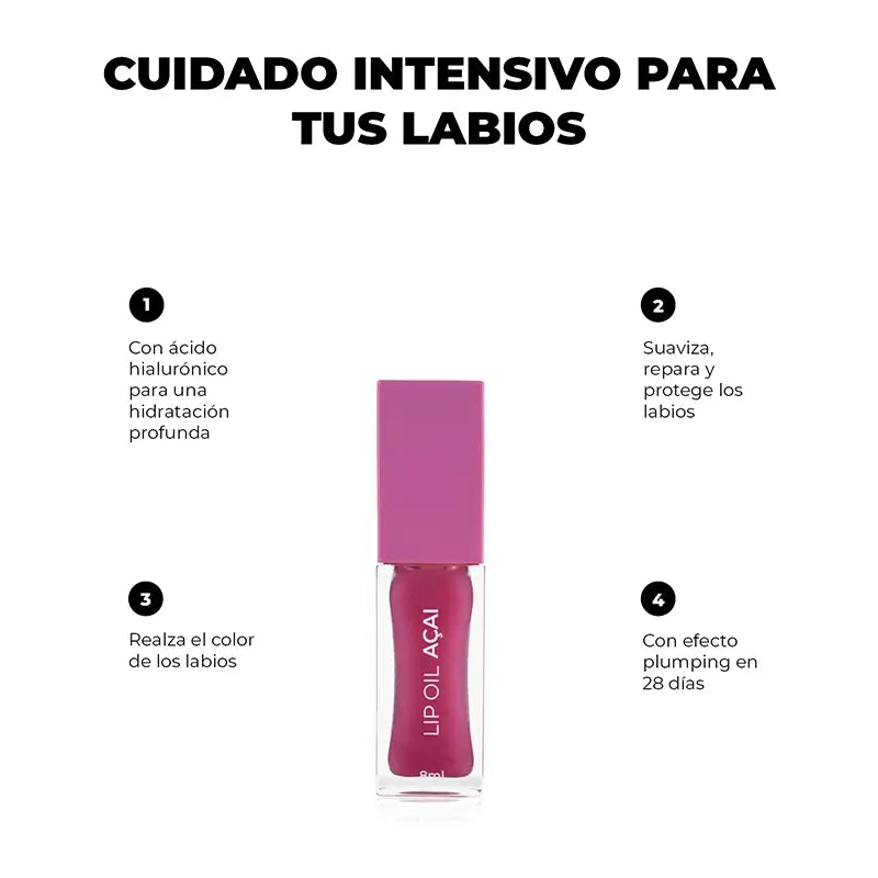 Arganour Facial Lip-Oil Açai, 8 Ml