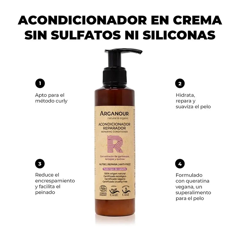 Arganour Hair Conditioner Repairing Conditioner, 200 Ml