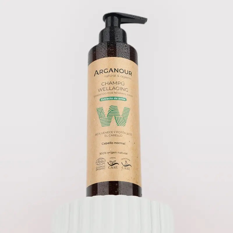 Arganour Hair Wellaging Sulfate-Free Shampoo, 200 Ml