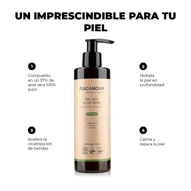 Arganour Aloe Vera Body Gel, 250 Ml