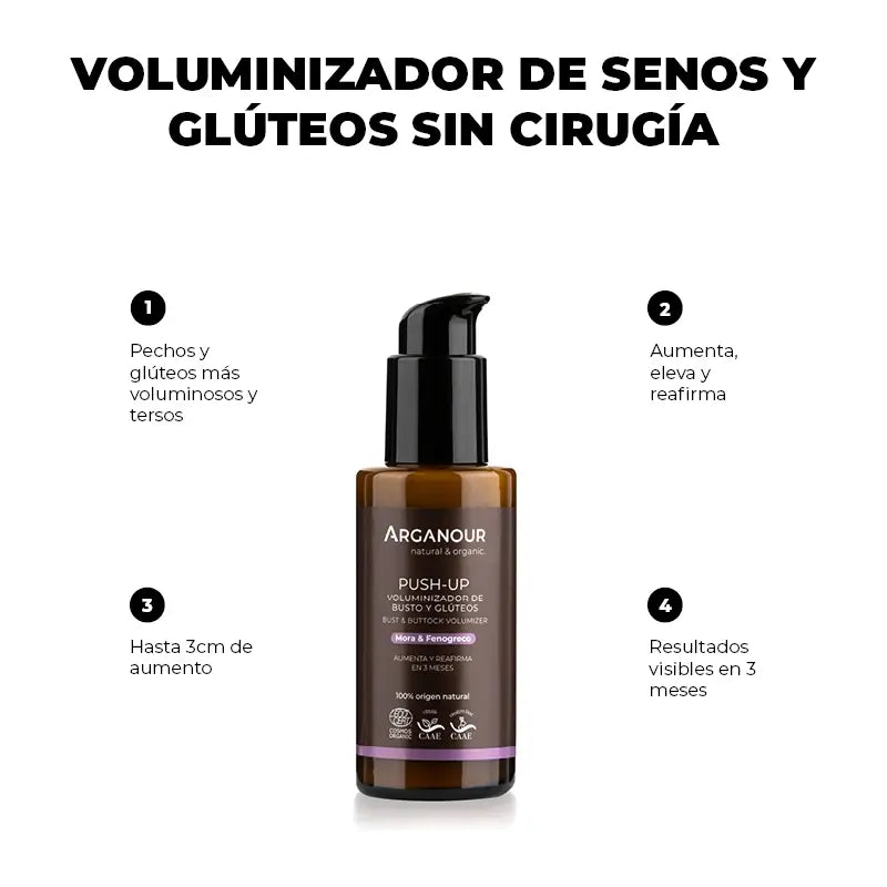 Arganour Body Push Up Bust & Buttock Volumiser, 100 Ml