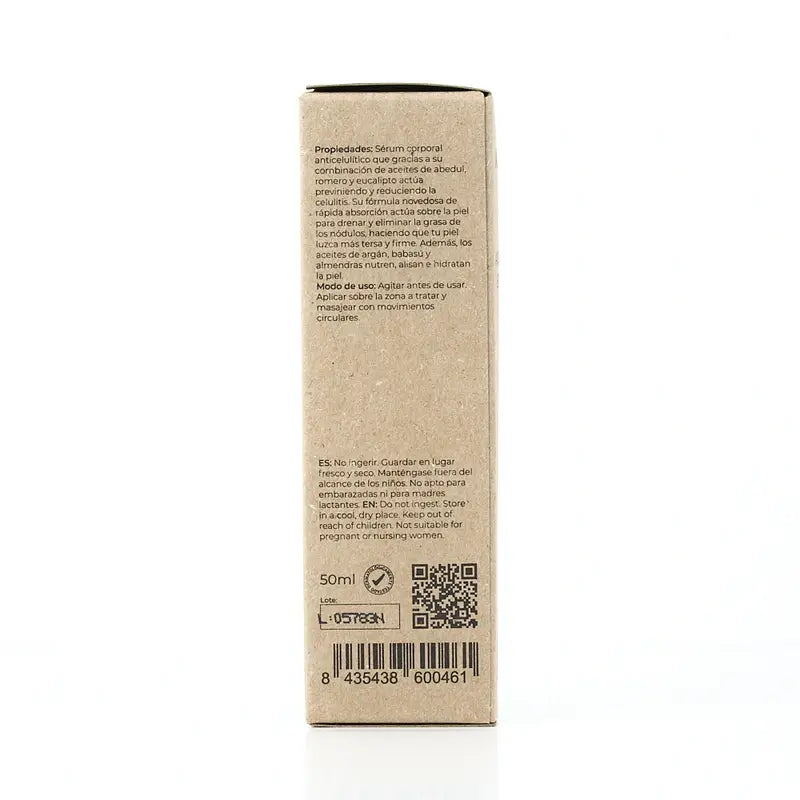 Arganour Body Serum Anti-Cellulite Treatment with Birch, 50 Ml