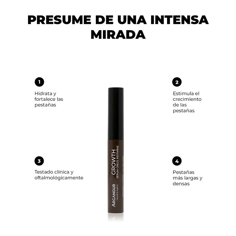 Arganour Facial Growth Serum Eyelash Growth, 5 Ml