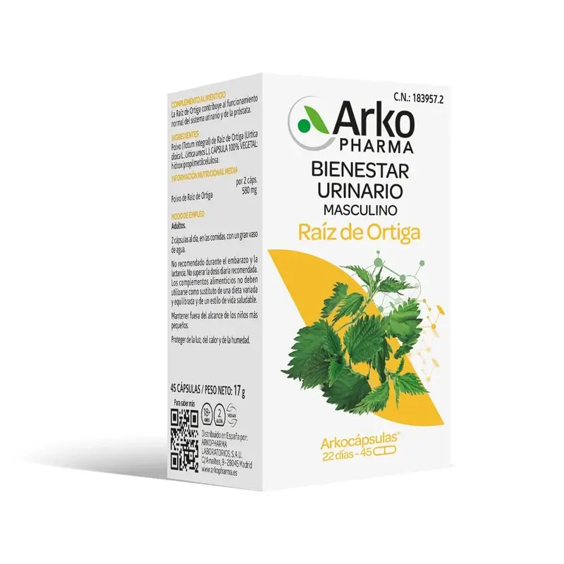 Arkocapsules Nettle Root, 45 capsules