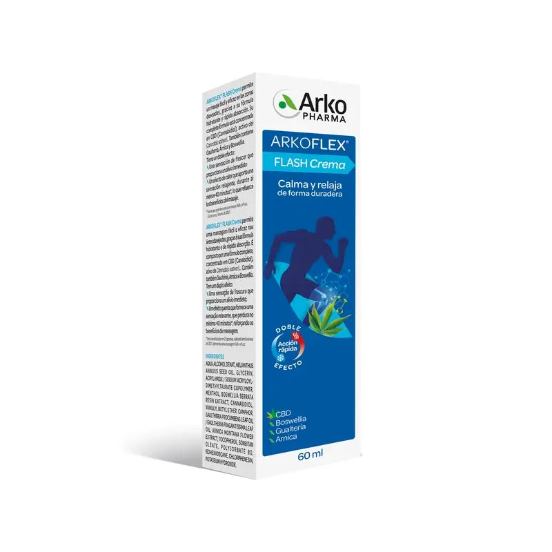 Arkopharma Arkoflex Flash CBD Warming Cream, 60 ml