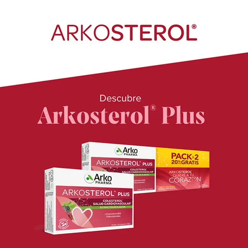 Arkopharma Arkosterol Plus Pack, 60 capsules