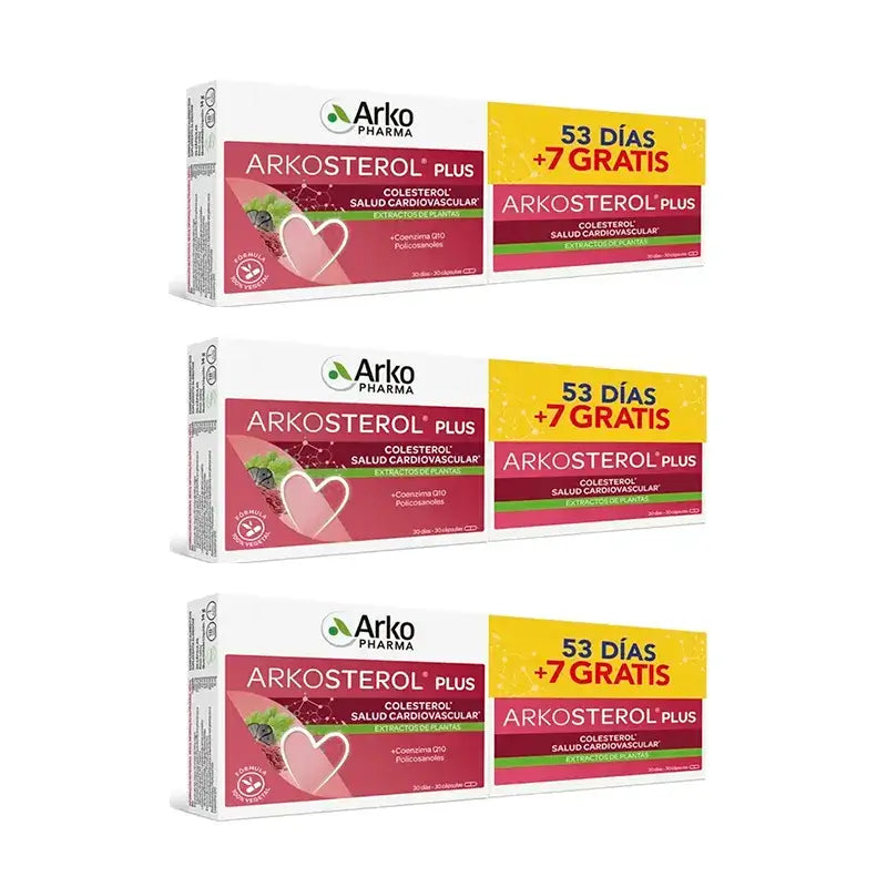 Arkopharma Arkosterol Plus, 3X60 Capsules