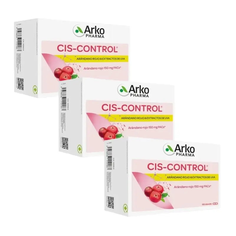Arkopharma Cis-Control Cranberola, 3X120 Capsules