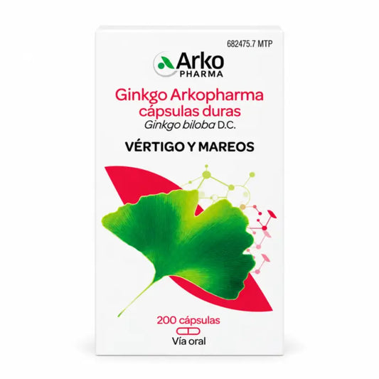 Arkopharma Arkocápsulas Ginkgo Biloba, 200 capsules