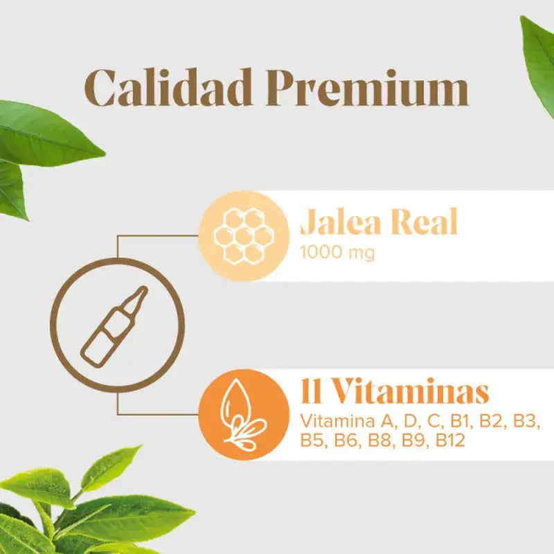 Arkopharma Arkoreal Royal Jelly Vitadefensas, 20 ampoules
