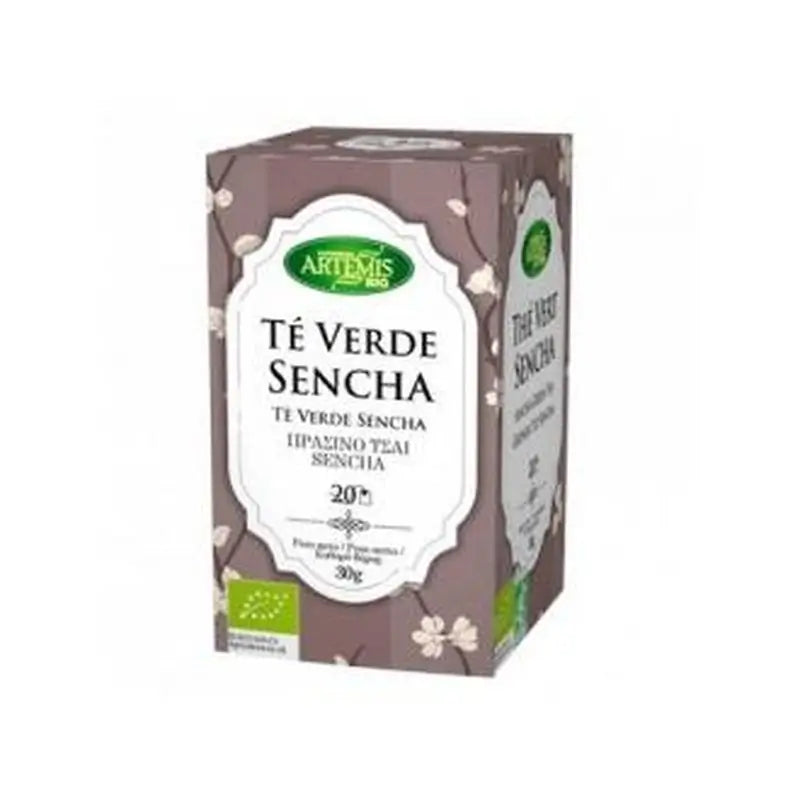 Artemis Bio Green Tea Sencha Infusion 20Sachets. Bio