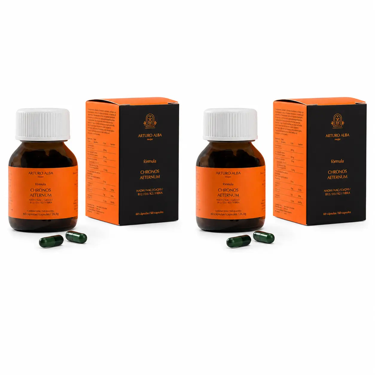 Arturo Alba Chronos Aeternum, 60 capsules, pack of 3