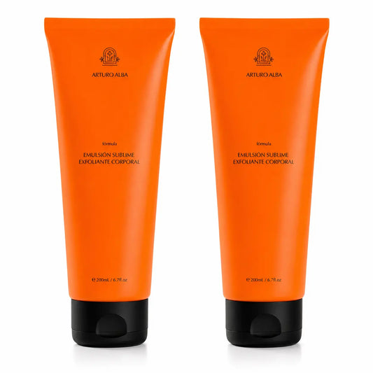 Arturo Alba Sublime Exfoliating Body Emulsion, 200 ml, pack of 2
