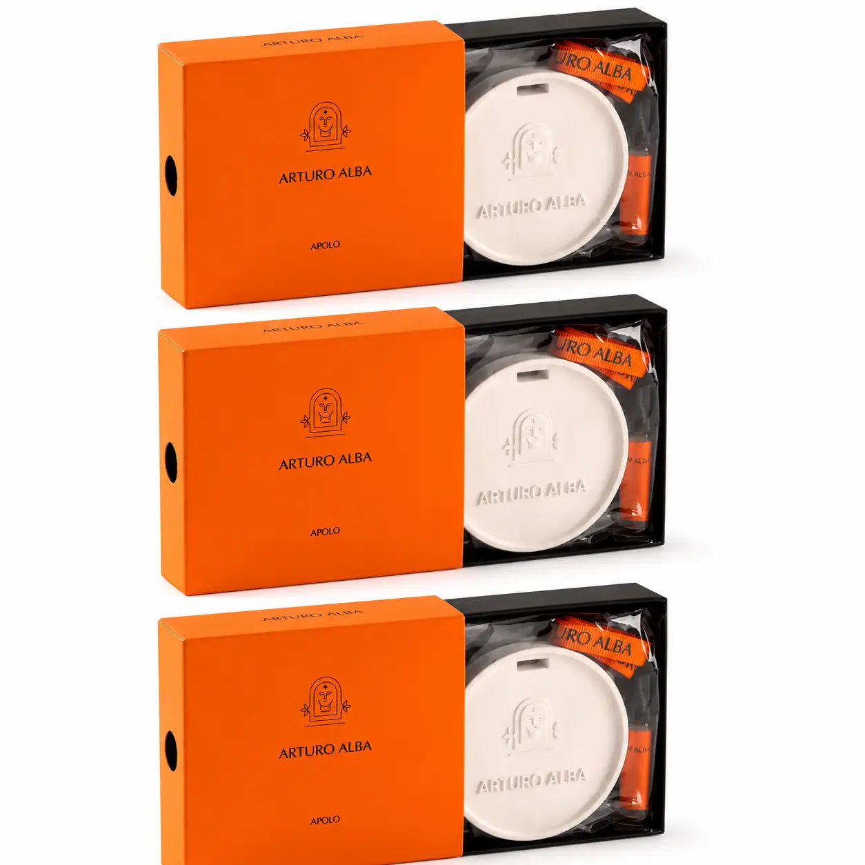 Arturo Alba En Suite Apolo Solid Air Freshener, 1 unit, pack of 3