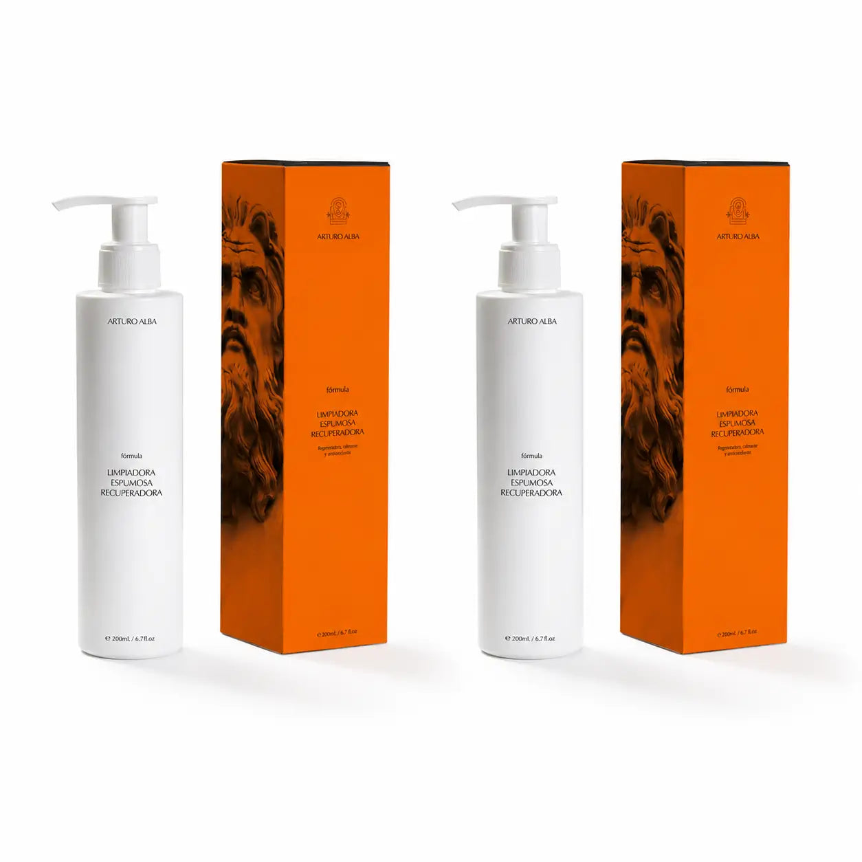 Arturo Alba Revitalising Foaming Cleanser 200ml, pack of 2