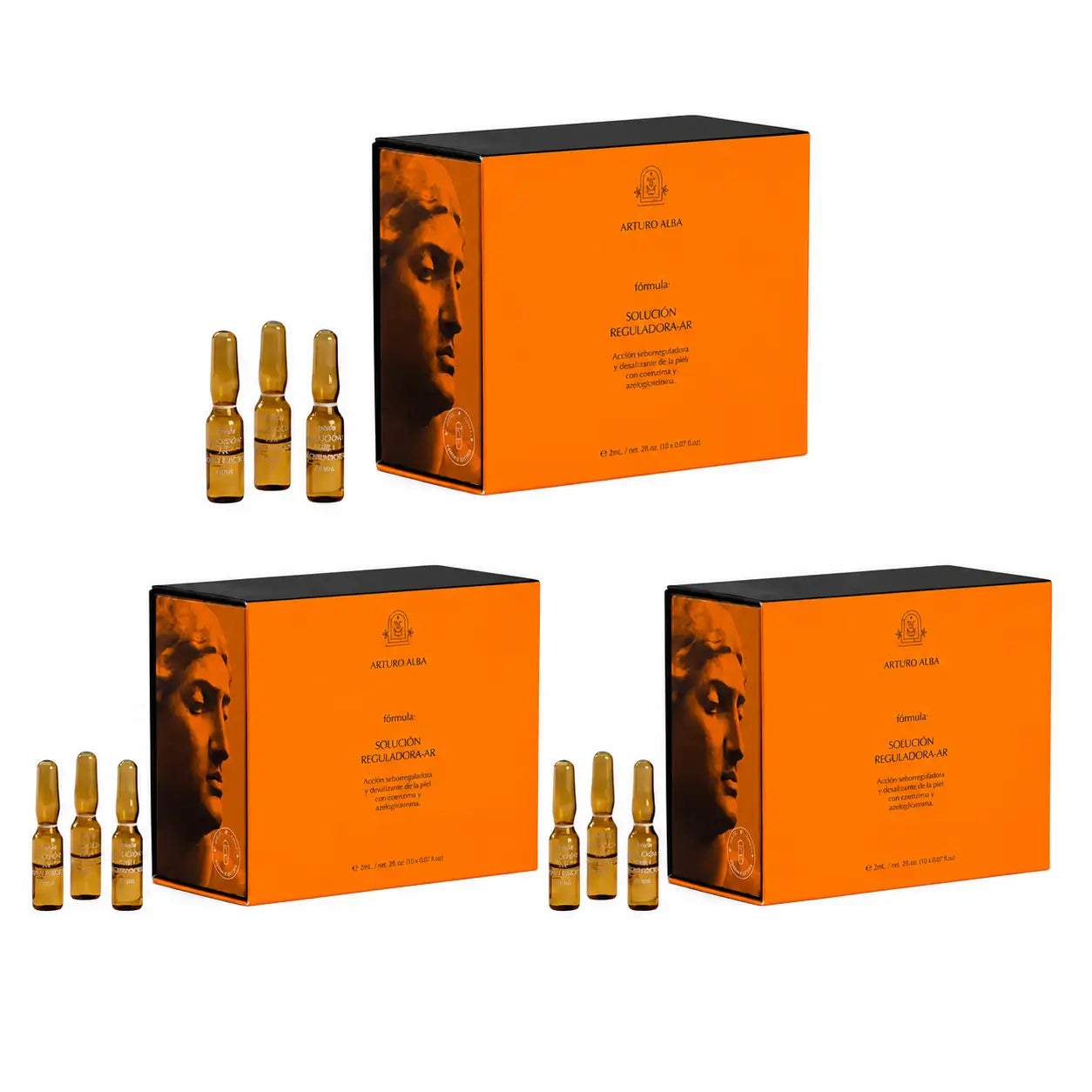 Arturo Alba Formula Regulating Solution – Ar 20 ampoules x 1 ml, pack of 3