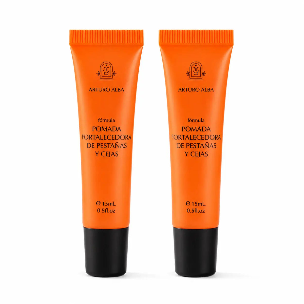 Arturo Alba Eyelash and Eyebrow Strengthening Balm, 15 ml, pack of 2
