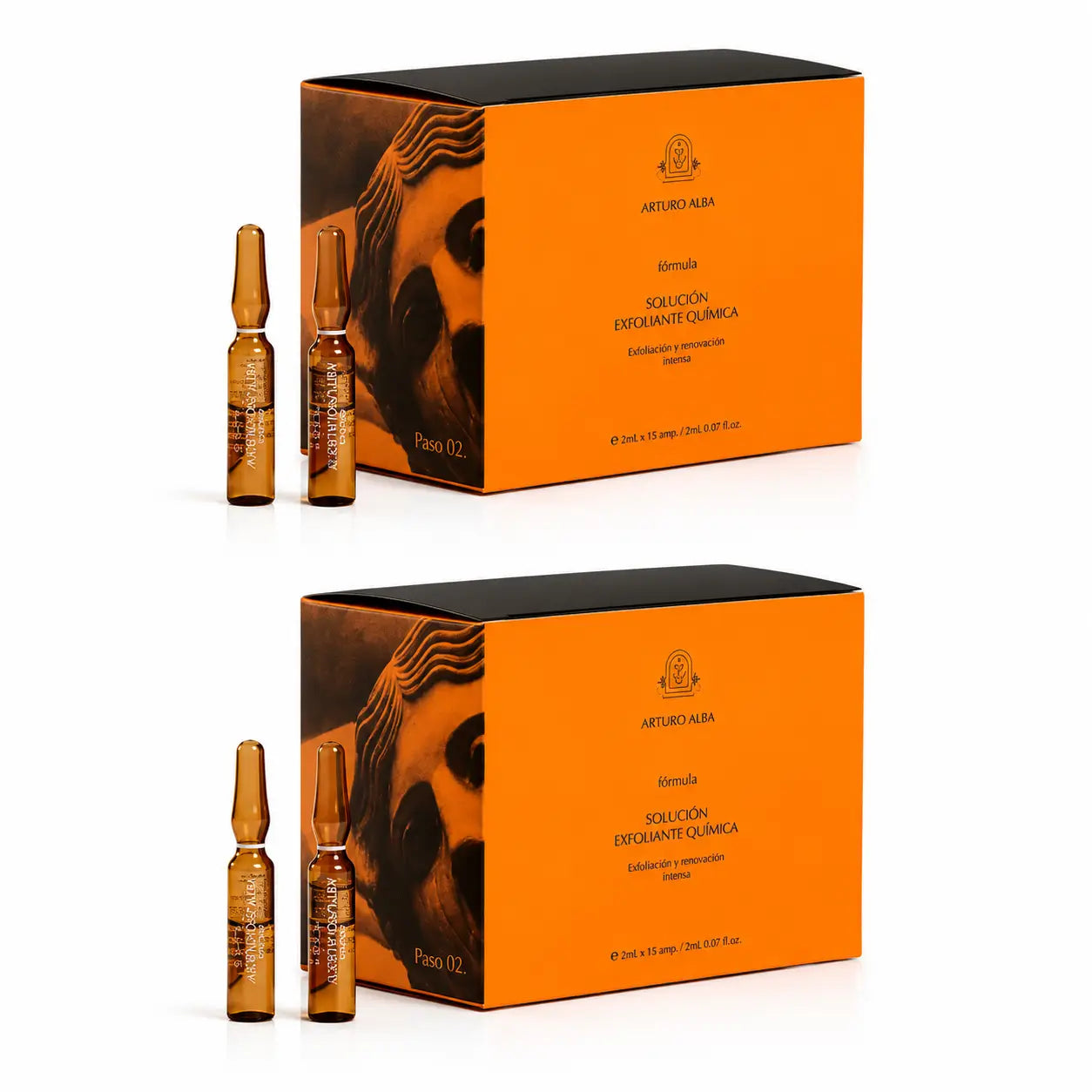 Arturo Alba Chemical Exfoliating Solution, 20 vials x 150 ml, pack of 3