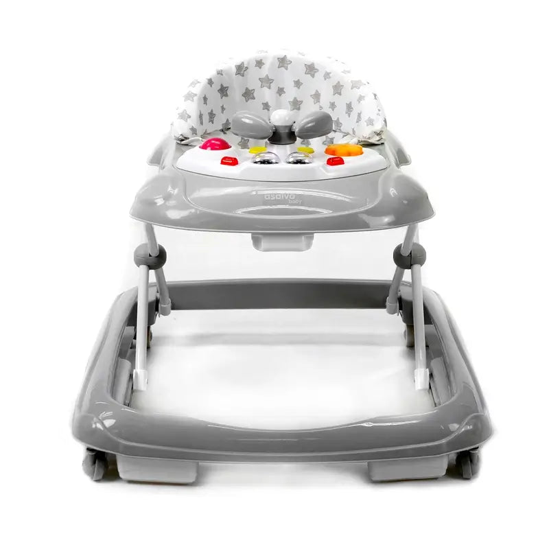Asalvo Baby Walker Stars Grey