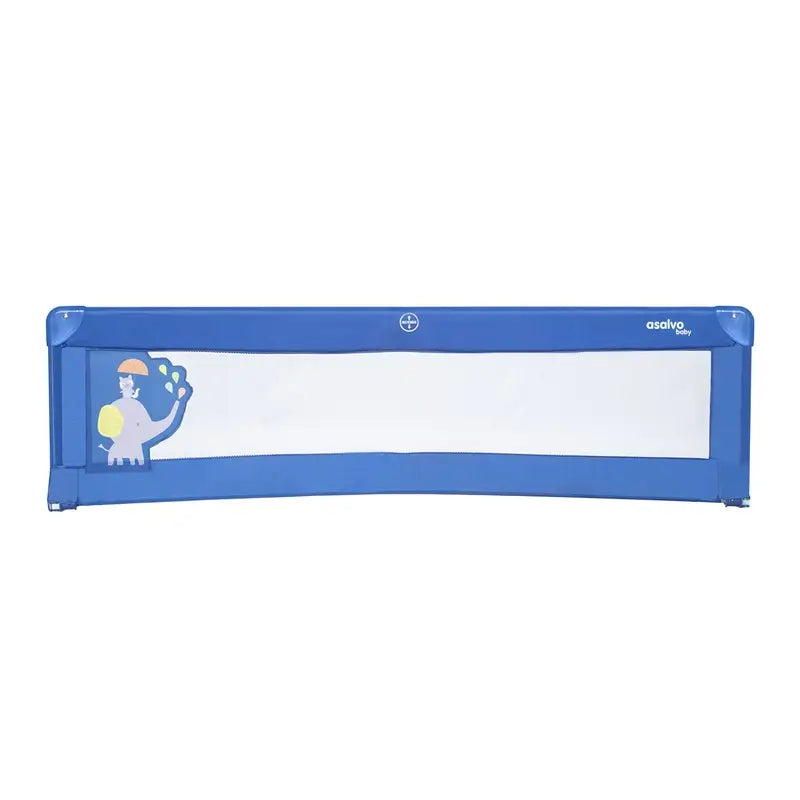 Asalvo Bed Barrier 150Cm Elephant Blue