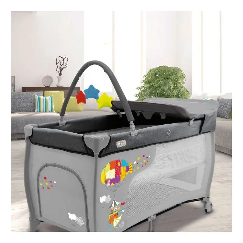 Asalvo 4 In 1 Travel Cot Mix Plus Zeppelin