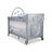 Asalvo Travel Crib Complete with Bunny Grey