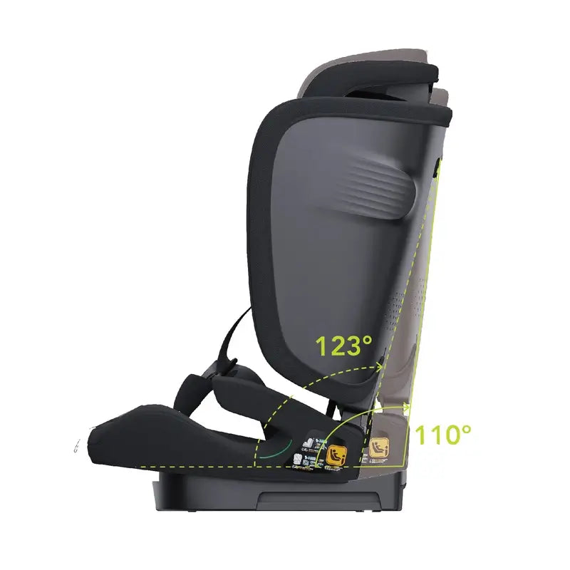 Asalvo Car Seat 76-150 Cms Neocare Black S/Isofix