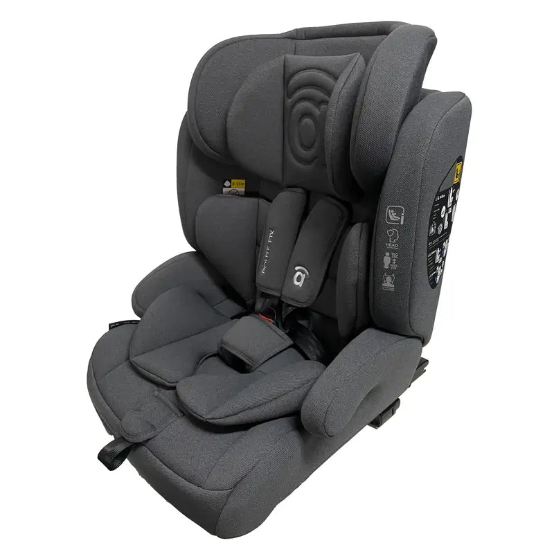 Asalvo Car Seat 76-150 Cms Route Fix Grey C/Isofix