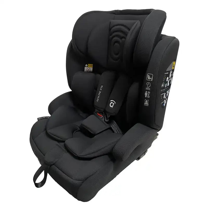 Asalvo Car Seat 76-150 Cms Route Fix Black C/Isofix