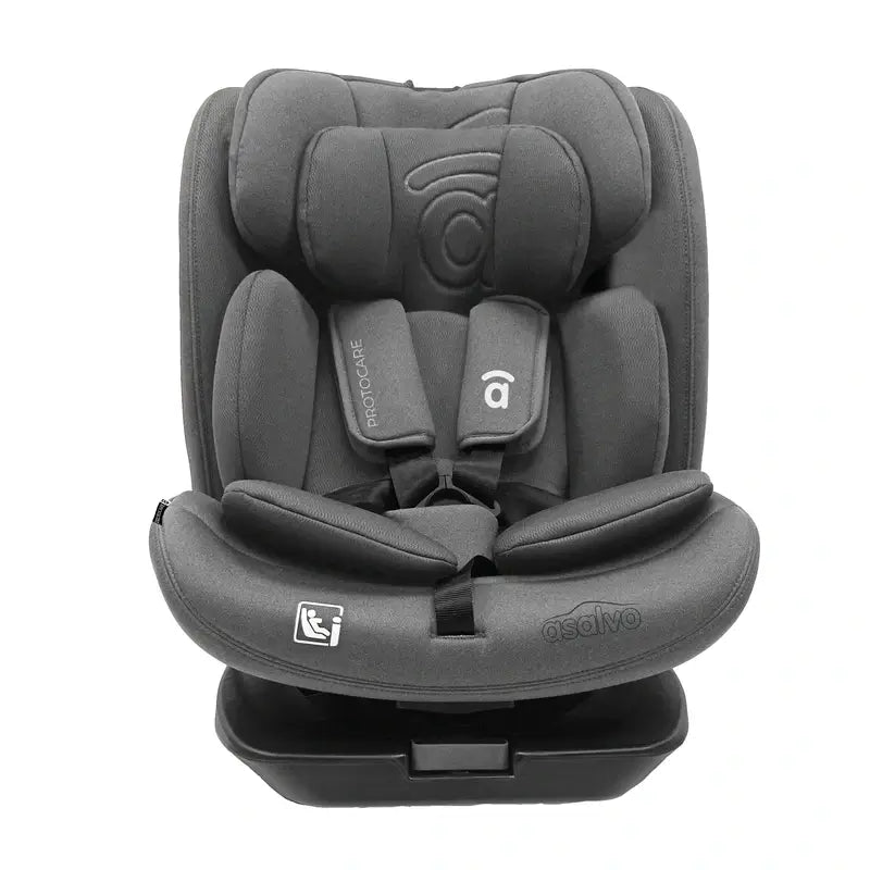 Asalvo I-Size Car Seat I-Size 40-150 Cms Protocare Grey