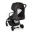 Asalvo Stroller Plis Plas Black with Black Chassis