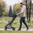Asalvo Stroller Plis Plas Black with Black Chassis