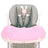 Asalvo Pink Bunny Highchair With Wheels