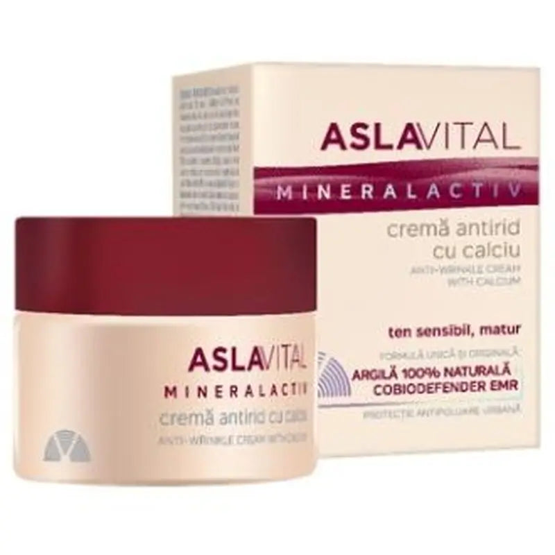 Asla Vital (Dr. Ana Aslan) Anti-Wrinkle Cream With Calcium 50Ml.