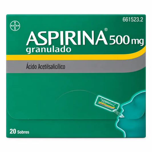 Aspirin 500 Mg Oral Granules , 20 sachets