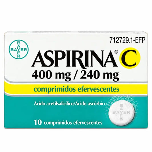 Aspirin C 10 Effervescent Tablets