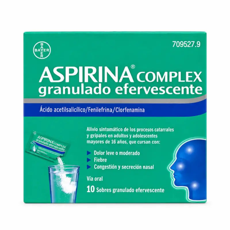 Aspirin Complex Effervescent Granulate, 10 Sachets