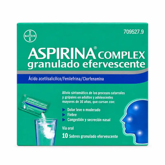 Aspirin Complex Effervescent Granulate, 10 Sachets