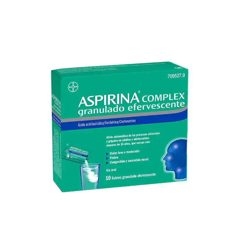 Aspirin Complex Effervescent Granulate, 10 Sachets
