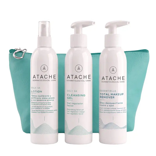 Atache Promo Anti-Acne Make-up Remover+Gel+Tonic Toilet Bag