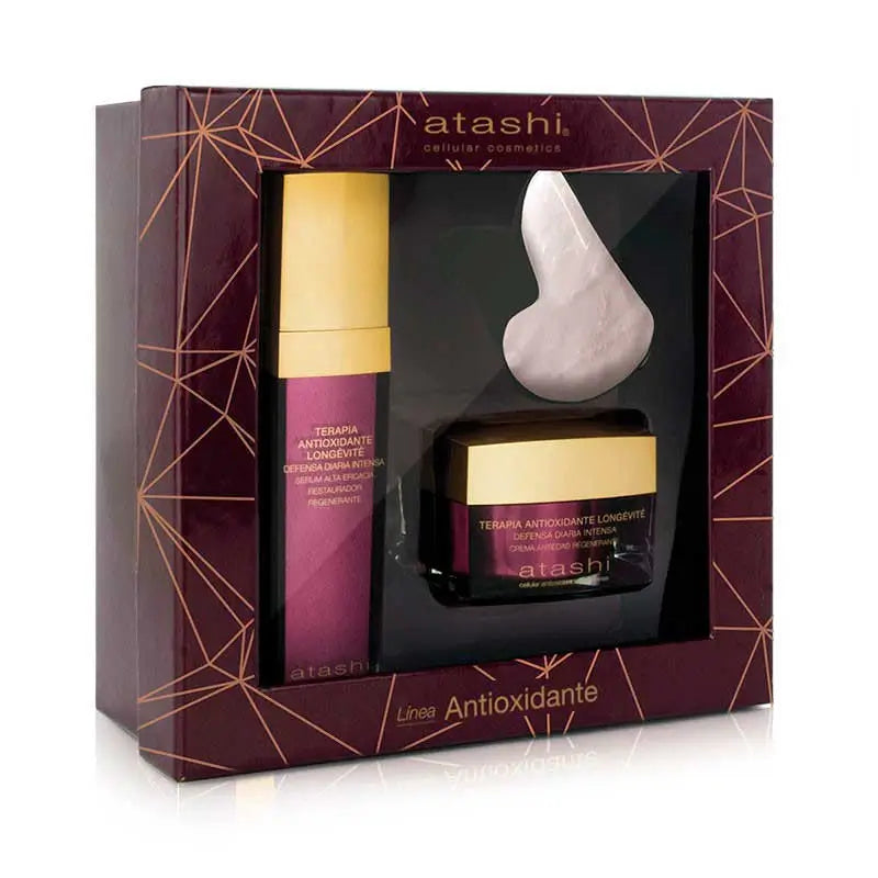 Atashi Antioxidant Special Edition Serum + Regenerating + Jade Chest